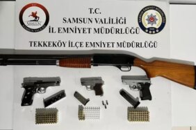 Samsun'da Uyuşturucu ve Silah Operasyonu