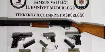 Samsun'da Uyuşturucu ve Silah Operasyonu