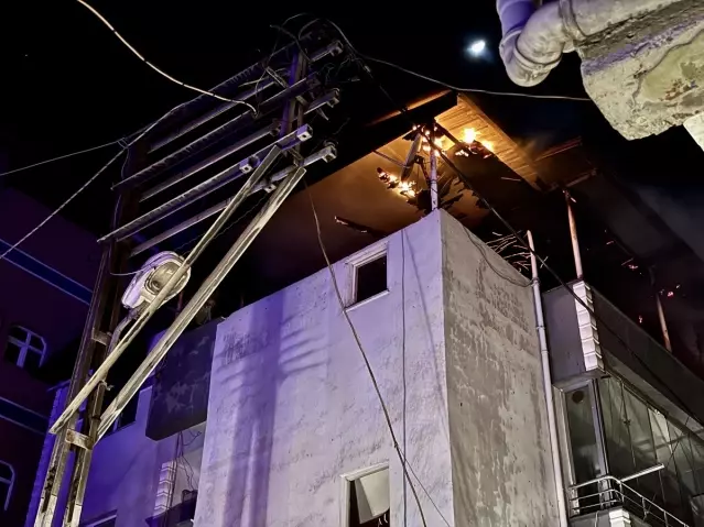 Samsun'da Yangın: Bir Yaralı