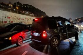 Samsun'da Zincirleme Kaza: 1 Yaralı