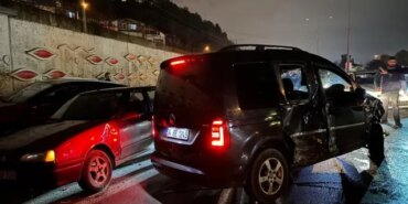 Samsun'da Zincirleme Kaza: 1 Yaralı