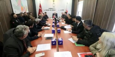 Samsun'da afet sonrası gıda güvenliği, hayvan sağlığı ve su temini masaya yatırıldı