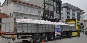 Samsun'dan Suriye'ye Un Yardımı