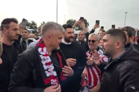 Sessiz sedasız Samsun'a gelen Thomas Reis şampiyonlar gibi uğurlandı