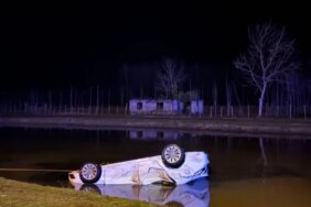 Sulama Kanalına Devrilen Araçta Bir Kişi Hayatını Kaybetti