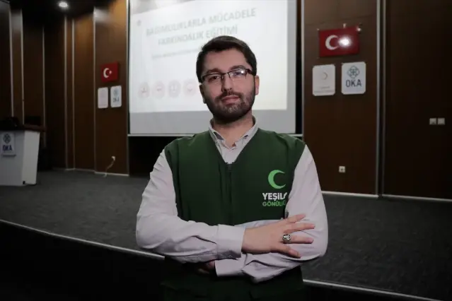 Yeşilay'dan OSB Çalışanlarına Bağımlılık Eğitimi