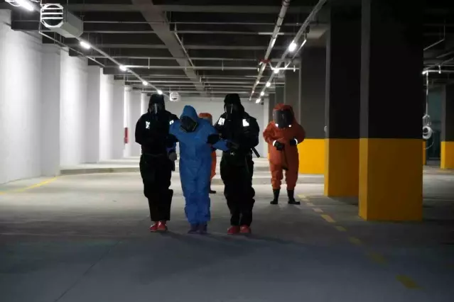 Samsun'da KBRN Tatbikatı Gerçekleştirildi - Son Dakika