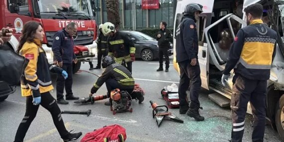 Samsun'da Trafik Kazası: 7 Yaralı