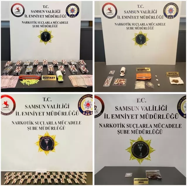 Samsun'da Uyuşturucu Operasyonu: 10 Gözaltı