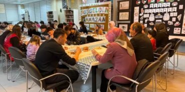 Bafra'da Gençlerden İftar Etkinliği