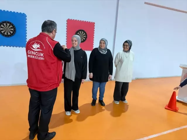 Bafra'da Kadınlar Günü Dart Turnuvası