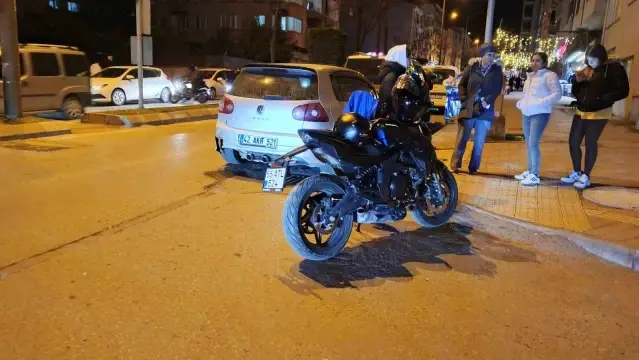 Bafra'da Motosiklet Kazası: Bir Yaralı