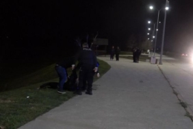 Bafra'da alkollü kadın ekipleri alarma geçirdi