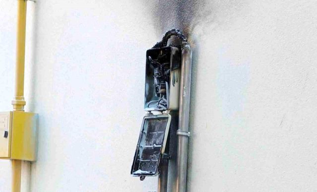 Bafra'da korkutan yangın - Son Dakika