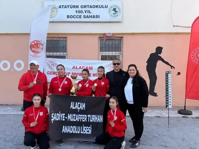 Bocce İl Şampiyonası'nda Alaçam Rüzgarı