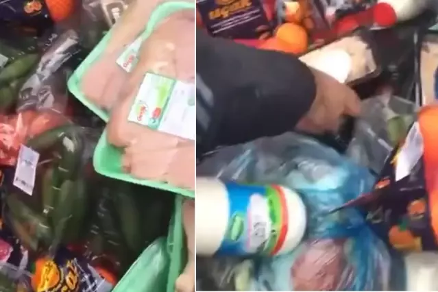 Çöpteki manzara isyan ettirdi: Ambalajları bile açılmamış