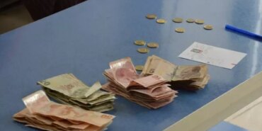 Havza'da Dilenciden 1740 Lira Çıktı