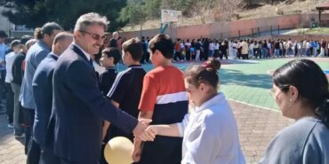 Havza'da Öğrenciler Ramazan Bayramı'nı Kutladı