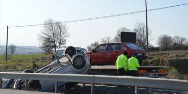Havza'da Trafik Kazası: 3 Yaralı