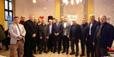 İlkadım'da bayramlaşma programına yoğun katılım