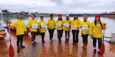 Kuzeyin Kraliçeleri Kadınlar Günü'nde Kürek Çekti