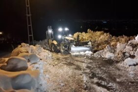 Salıpazarı'nda Karla Mücadele Devam Ediyor