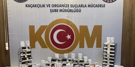 Samsun'da 11 Bin Makaron Operasyonu