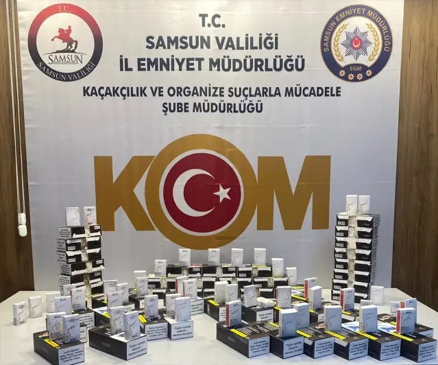 Samsun'da 11 Bin Makaron Operasyonu