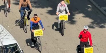 Samsun'da Bisikletli Farkındalık Etkinliği - Son Dakika