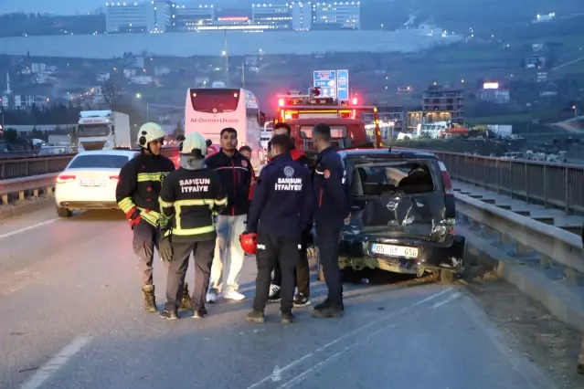 Samsun'da Freni Boşalan TIR Zincirleme Kazaya Neden Oldu