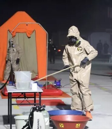 Samsun'da KBRN Tatbikatı Gerçekleştirildi - Son Dakika