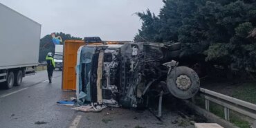 Samsun'da Kamyon Kazası - Son Dakika