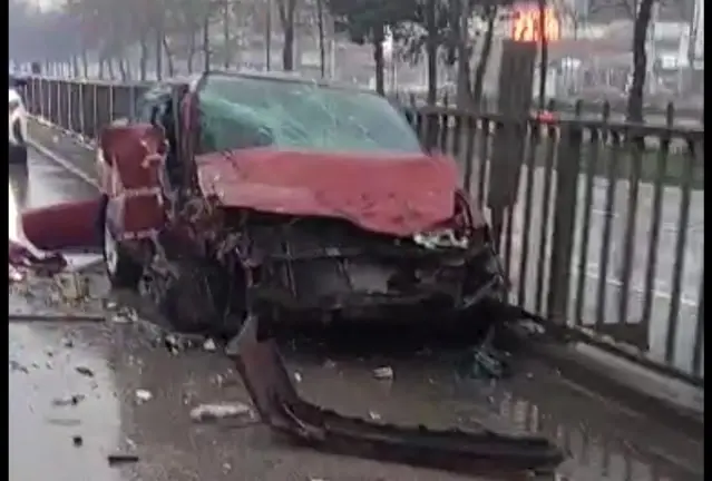 Samsun'da Otomobil-Tır Çarpışması: 1 Yaralı