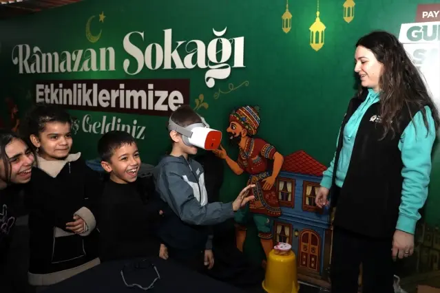 Samsun'da Ramazan Sokağı'nda Bilim Atölyeleri