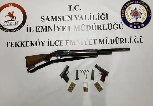 Samsun'da Ruhsatsız Silah Operasyonu - Son Dakika