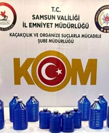 Samsun'da Sahte İçki Operasyonu - Son Dakika