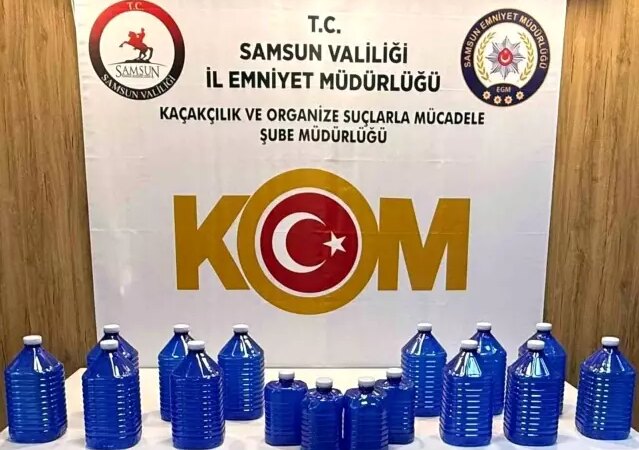 Samsun'da Sahte İçki Operasyonu - Son Dakika