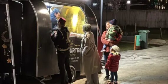 Samsun'da Teravih Sonrası İkramlar - Son Dakika