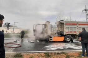 Samsun'da Tırda Yangın Çıktı - Son Dakika