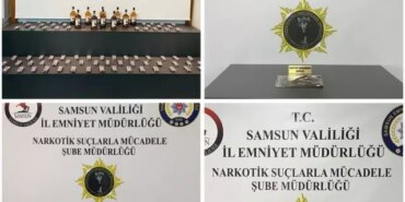 Samsun'da Uyuşturucu Operasyonu: 10 Gözaltı