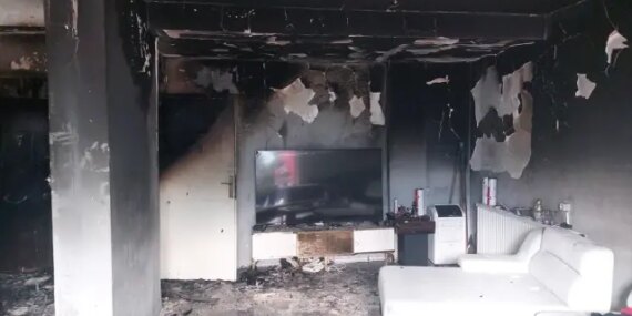 Samsun'da Yangın: Komşusuna Kızan Kişi Evini Ateşe Verdi