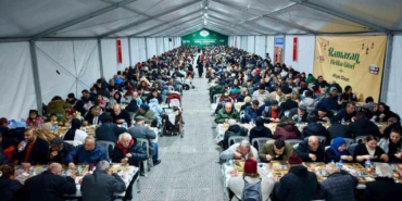 Samsun'da her gün 15 bin kişilik iftar sofrası kuruluyor