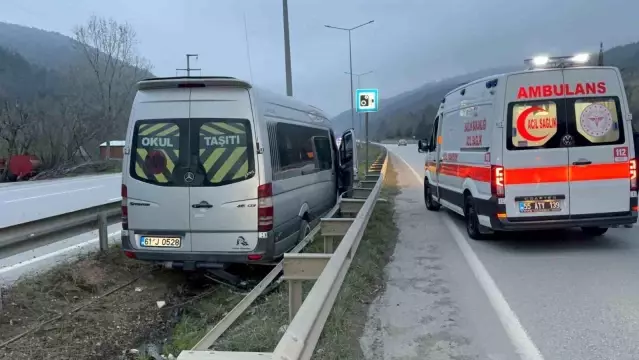 Samsun'da minibüs kazası: 4 yaralı