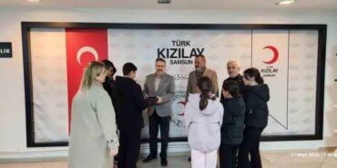 Samsunlu Çocuklardan Gazze'ye Destek