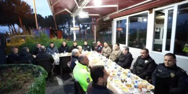 Vali Tavlı ve Emniyet Müdürü'nden Polislere İftar