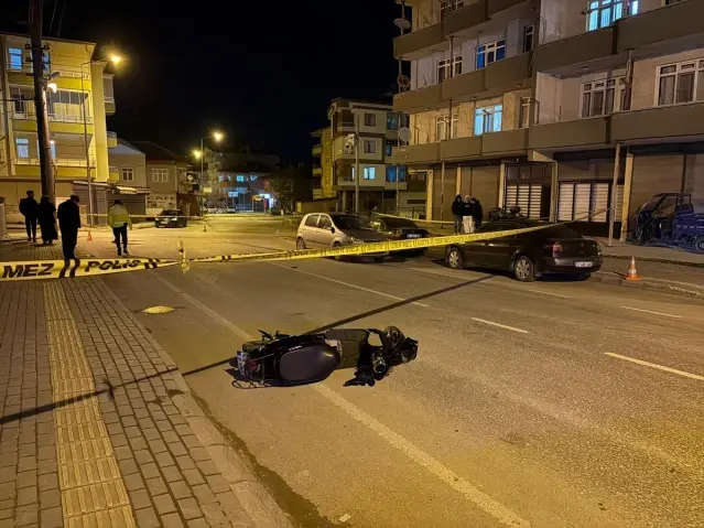 Vezirköprü'de Motosiklet Kazası - Son Dakika