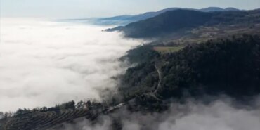 Yakakent'te Sis Manzarası