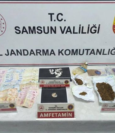 Samsun'da Uyuşturucu Operasyonu: 4 Gözaltı