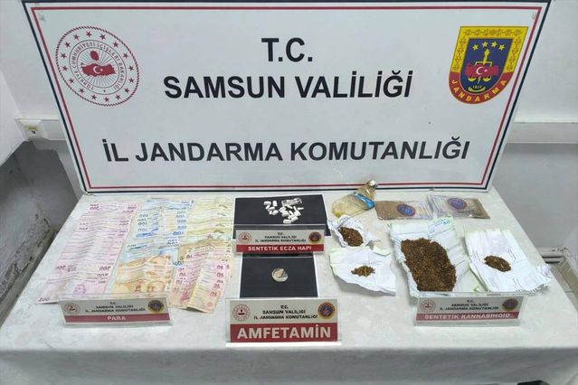 Samsun'da Uyuşturucu Operasyonu: 4 Gözaltı