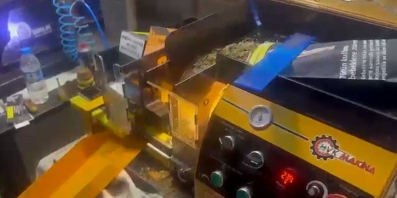 Samsun'da 1 Milyon Kaçak Makaron Ele Geçirildi